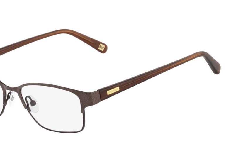 Brown Nine West eyeglasses frame.